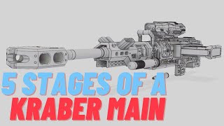 The 5 Stages of Every Kraber Main [upl. by Neelyaj]