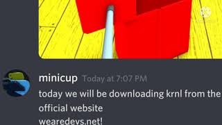 Downloading KRNL From Wearedevsnet be like joke video [upl. by Aissac338]