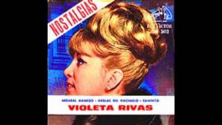 TANGOS FAMOSOS ARGENTINOS  VIOLETA RIVAS en quotARRABAL AMARGOquot de Carlos Gardel y Alfredo Le Pera [upl. by Ema]