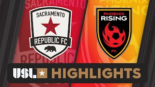 9142024  Sacramento Republic FC vs Phoenix Rising FC  Game Highlights [upl. by Socem]