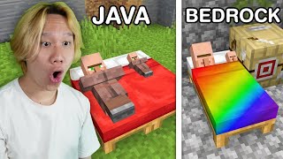 ทดสอบความลับที่คุณอ่านไม่เคยรู้ Java vs Bedrock [upl. by Ynohtna]