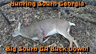 Deer Hunting In South Georgia Nice Buck down [upl. by Body]