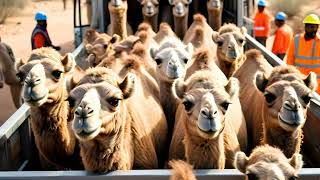 Wild camels in Australia [upl. by Elinet]