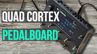 Neural DSP Quad Cortex Pedalboard for Live Use [upl. by Aidnac323]