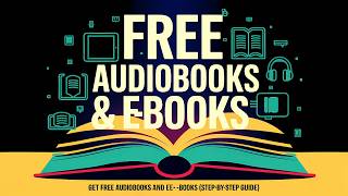 Get FREE Audiobooks and Ebooks StepbyStep Guide  Download ANY Book [upl. by Terej]