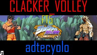 JJBA Heritage for the Future  CLACKERVOLLEY Young JosephHol Horse v adtecyolo Shadow Dio FT5 [upl. by Remark]