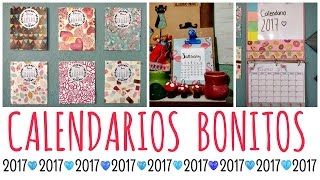 DIY 3 Calendarios ❤ Originales y Fáciles  Ame Mayén [upl. by Devora230]