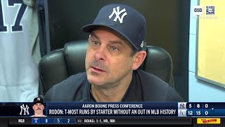 Aaron Boone discusses game against Royals [upl. by Constanta444]