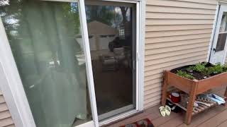 Effortless Living Standard Screen Door on Slider in Cedarburg WI [upl. by Hernandez]