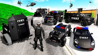 Collecting RARE SWAT POLICE VEHICLES in GTA 5 [upl. by Nanni]