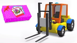 Játék doboz kicsomagolós  targonca gyerekeknek  kicsomagolós játék teherautók  Forklift Toy [upl. by Aneeuqal]