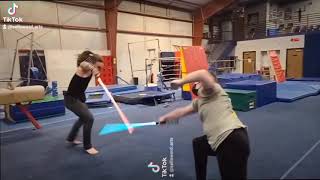 Lightsaber Fight Behind the Scenes [upl. by Saravat]