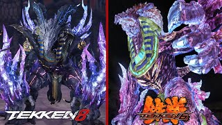 AZAZEL TEKKEN 8 VS TEKKEN 6 Comparison [upl. by Luise116]