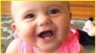 Cute And Funny Baby Laughing Hysterically  5Minute Fails [upl. by Hardunn]