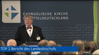 Bischofsbericht bei der Herbstsynode 2024 der EKM [upl. by Folberth]