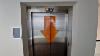 Kone Ecodisc Lifts at Eden Court Bishops Road Inverness 2 × Lifts [upl. by Arriat]