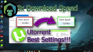 GUIDE How to Speed Up Download Speeds in uTorrent for Windows [upl. by Sidman]