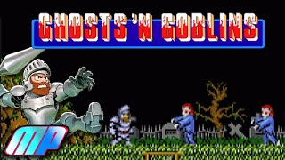 Ghosts n Goblins Arcade Playthrough Longplay Retro game [upl. by Forras989]