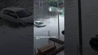 🌧 Las lluvias torrenciales en España inundan ahora Cataluña [upl. by Adnilra]