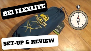 REI FlexLite Chair SetUp and Review [upl. by Renba]