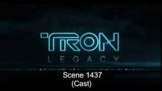 Tron Legacy Soundtrack Scene 1437 Cast [upl. by Zapot59]