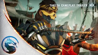 Mortal Kombat 1 – Official Takeda Gameplay Trailer [upl. by Aisekal]