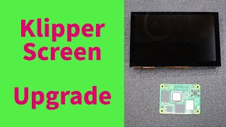 Upgrade to KlipperScreen with BTT Raspberry Pad Pi 5 CM4 emmc Klipper Fluidd  Mainsail [upl. by Anrahs283]