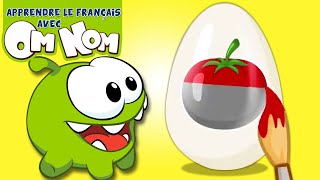 Learn Vegetable Names In French  Learn French With Om Nom [upl. by Ettelrahc]