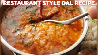 Restaurant Style Dal Recipe Anyone Can Make [upl. by Garvy]