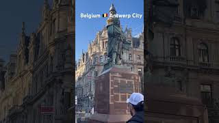 Belgium 🇧🇪 Antwerp City antwerpcitybelgiumwalkingtpurvlog belgiumantwerpcity europetruckdriver [upl. by Atil]