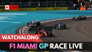 F1 Live Miami GP Race  Watchalong  Live Timings  Commentary [upl. by Ignatzia]