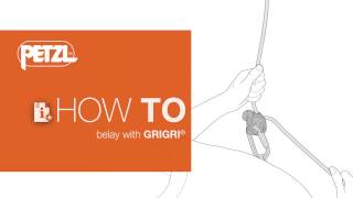 HOW TO belay with GRIGRI [upl. by Podvin298]