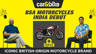 carandbike Podcast BSA Returns To India With The Gold Star 650  India Plans Discussed [upl. by Armahs]