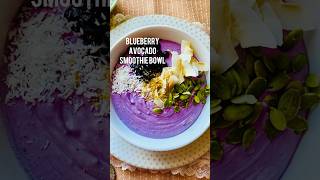 Smoothie Bowl Recipe ðŸ¥£ Blueberry Smoothie ðŸ« [upl. by Hildebrandt]