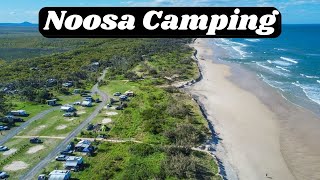 Noosa Northshore Beach Camping Site Tour  Teewah Beach  Double Island Point amp Cooloola Coast [upl. by Svend108]