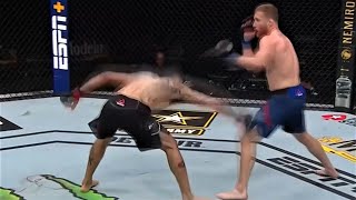 Tony Ferguson Punching Justin Gaethjes Legs [upl. by Attiuqal]