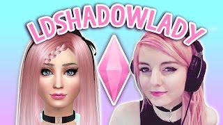 The Sims 4 Create a Sim  LDShadowLady [upl. by Adev]