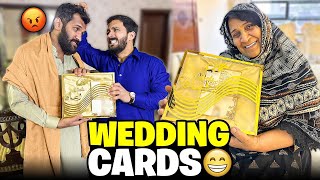 Wedding Cards Distributed Successfully💕Dogar naraz ho gya😁 [upl. by Adnicul]