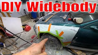 How to BUILD a 1 off WIDEBODY kit for your car Video 2 [upl. by Tolmach]