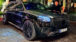 2024 Maybach GLS 600 Night Series  Full Mercedes Night Review Interior Exterior [upl. by Freberg779]