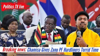 🇿🇼Chamisa Gives Zanu PF Hardliners Torrid Time🎥 [upl. by Suoirtemed]