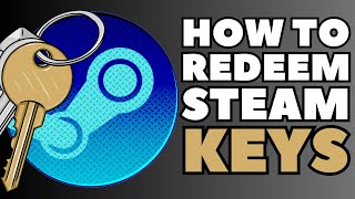 How To Redeem A Game Key On Steam 2024 [upl. by Prentiss]