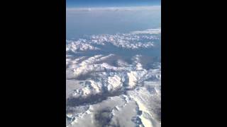 Flying over Alaskas Aleutian islands [upl. by Aynot]