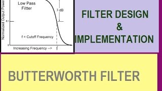 Approximation Using Butterworth Methodpart IIpole location of butterworth filter [upl. by Tertia]