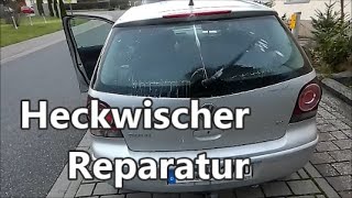 VW Polo 9N  Heckwischer inklusive Wischwasser reparieren [upl. by Diana]