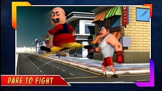 Motu Patlu cartoon 🎯motu Patlu game fighting game 🎯🎮 mobile game play video 📷📷 [upl. by Hameean]