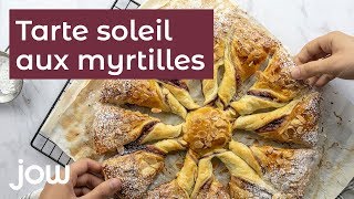 Tarte soleil myrtille [upl. by Akived642]