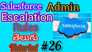 Escalation Rules In Salesforce Admin [upl. by Yentnuoc]