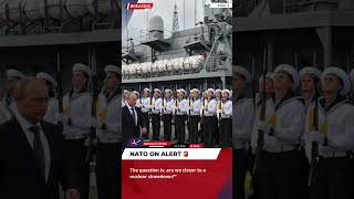 NATO on Alert Russia’s NuclearCapable Naval Drills 🚨 NuclearTensions NATO russia [upl. by Talanian]