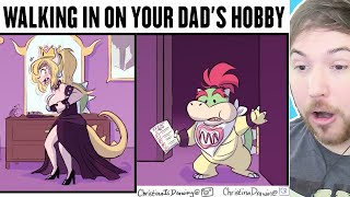 FINDING OUT BOWSER LIKES BEING BOWSETTE THE HARD WAY  Video Game Memes [upl. by Seftton874]